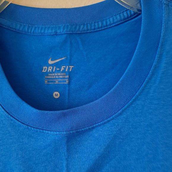 Nike Dri Fit No Train No Gain Polyester Active / Athletic T-shirt - Size M - Picture 7 of 7